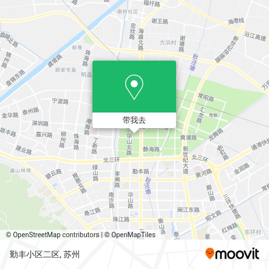 勤丰小区二区地图