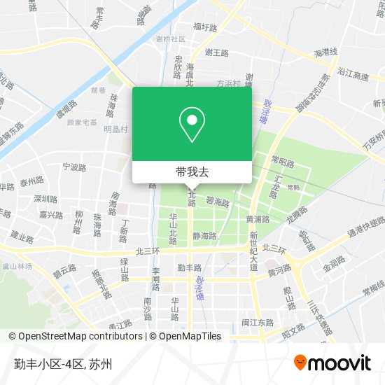 勤丰小区-4区地图