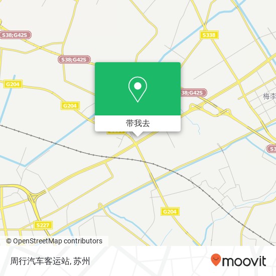 周行汽车客运站地图