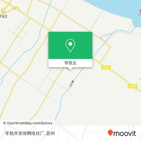 常熟市东张网络丝厂地图