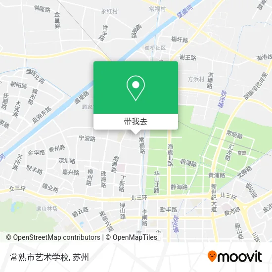 常熟市艺术学校地图