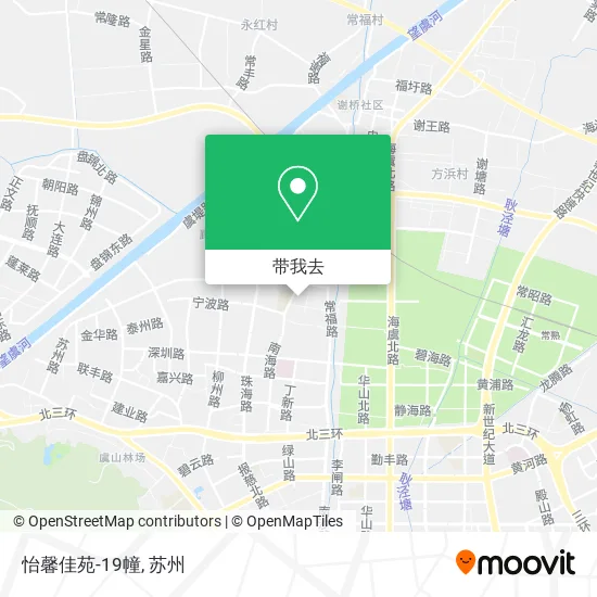 怡馨佳苑-19幢地图