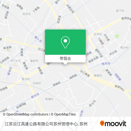 江苏沿江高速公路有限公司苏州管理中心地图
