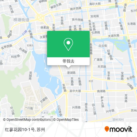 红蓼花园10-1号地图