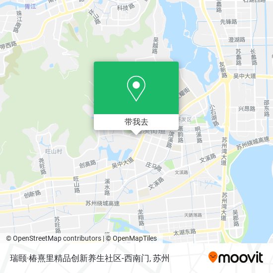 瑞颐·椿熹里精品创新养生社区-西南门地图