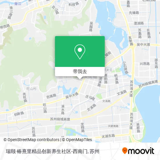 瑞颐·椿熹里精品创新养生社区-西南门地图