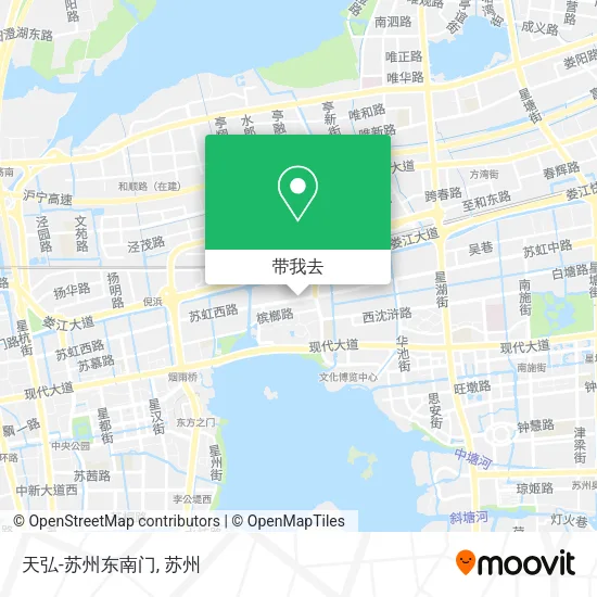 天弘-苏州东南门地图