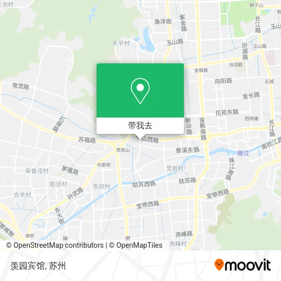 羡园宾馆地图