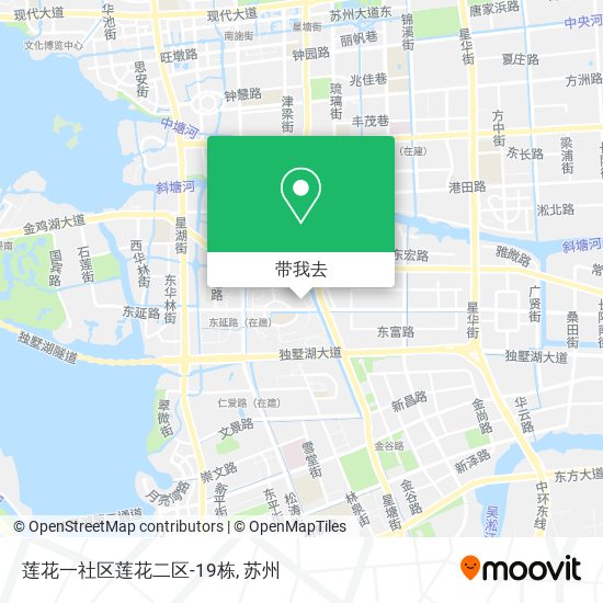 莲花一社区莲花二区-19栋地图