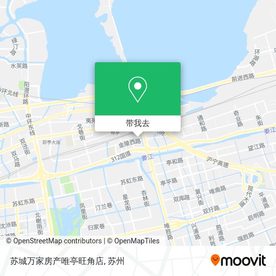 苏城万家房产唯亭旺角店地图