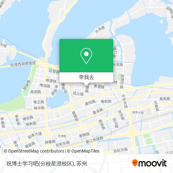 祝博士学习吧(分校星澄校区)地图