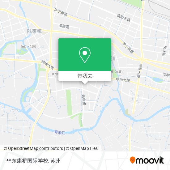 华东康桥国际学校地图