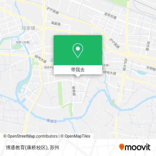 博通教育(康桥校区)地图
