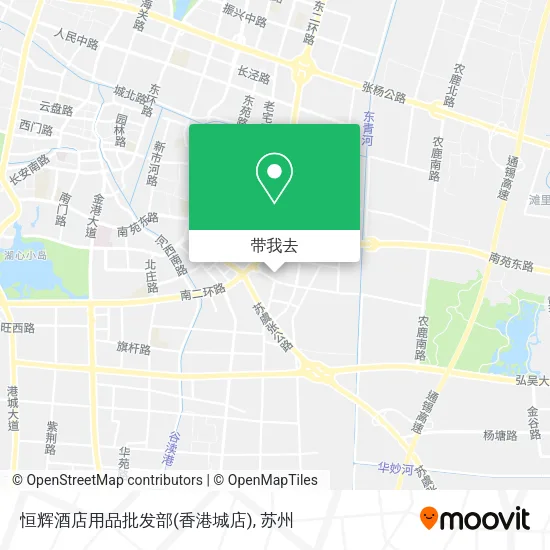 恒辉酒店用品批发部(香港城店)地图