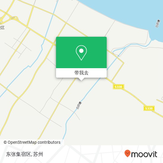 东张集宿区地图