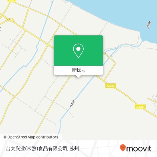 台太兴业(常熟)食品有限公司地图