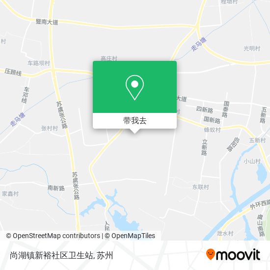 尚湖镇新裕社区卫生站地图