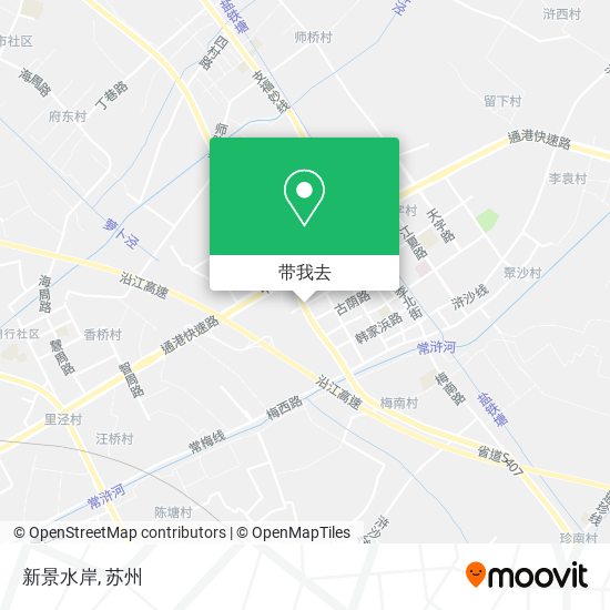 新景水岸地图
