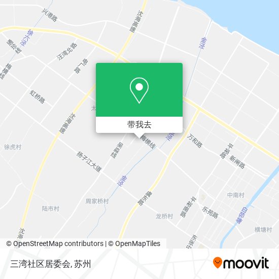 三湾社区居委会地图