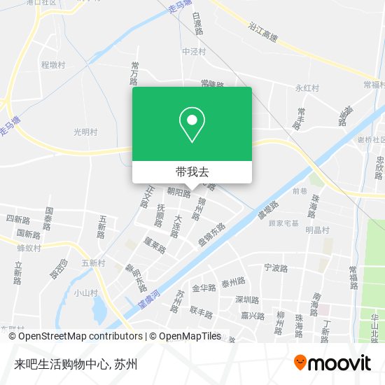 来吧生活购物中心地图