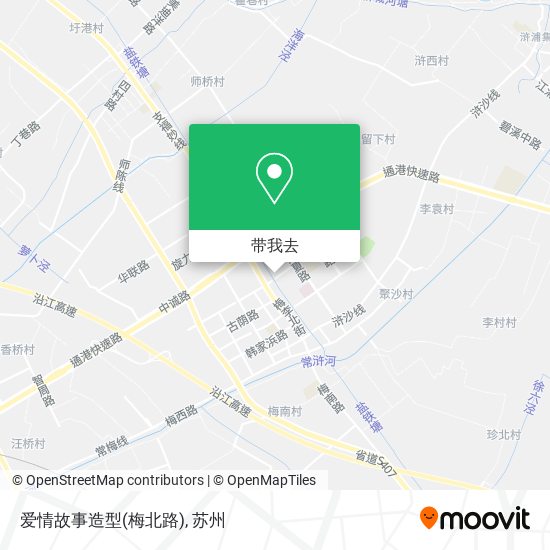 爱情故事造型(梅北路)地图