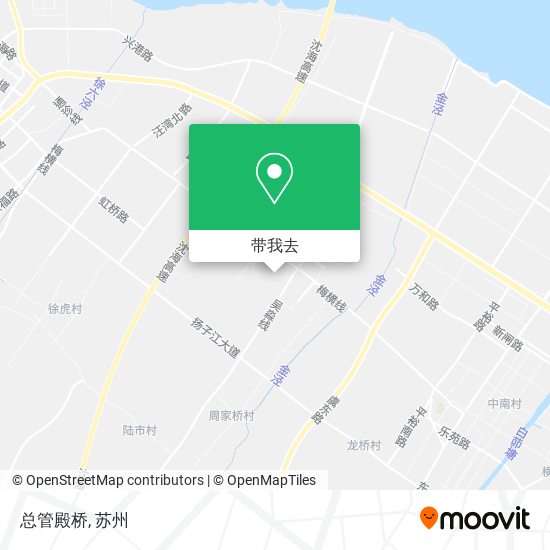 总管殿桥地图