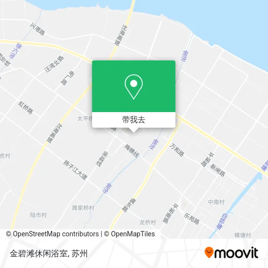 金碧滩休闲浴室地图