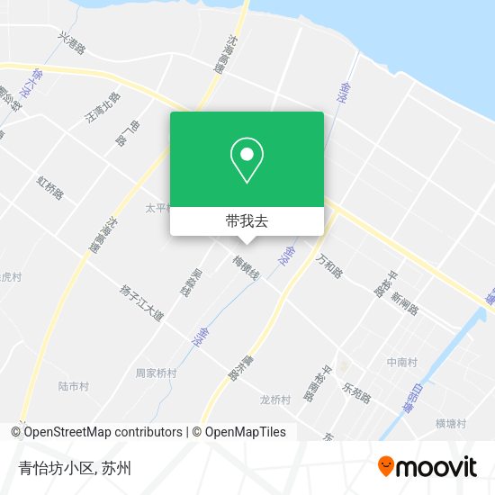 青怡坊小区地图