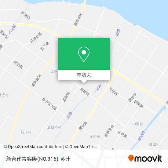 新合作常客隆(NO.316)地图