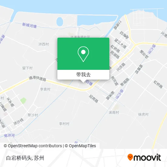 白宕桥码头地图