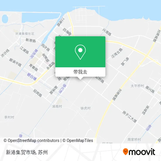 新港集贸市场地图