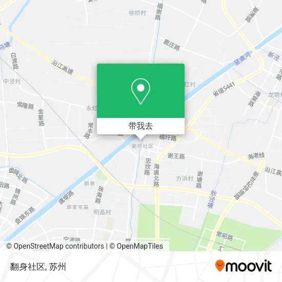 翻身社区地图