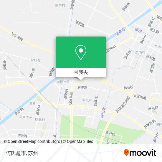 何氏超市地图