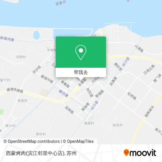 西蒙烤肉(滨江邻里中心店)地图