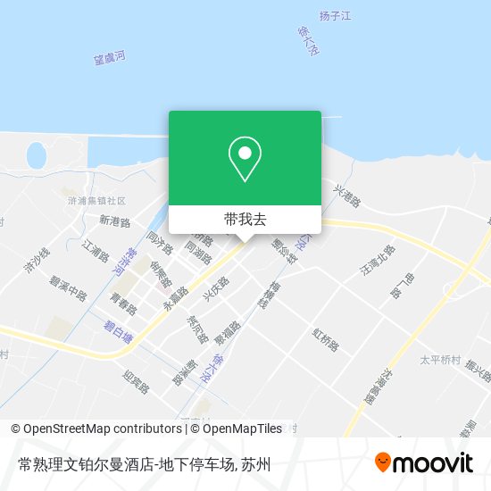 常熟理文铂尔曼酒店-地下停车场地图