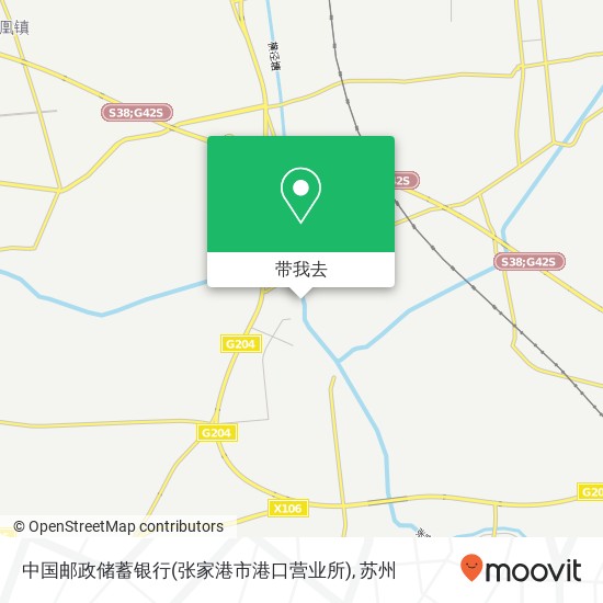 中国邮政储蓄银行(张家港市港口营业所)地图