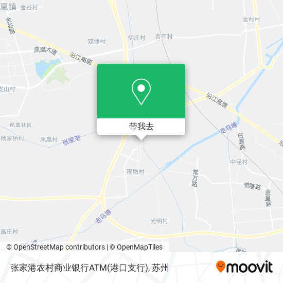 张家港农村商业银行ATM(港口支行)地图