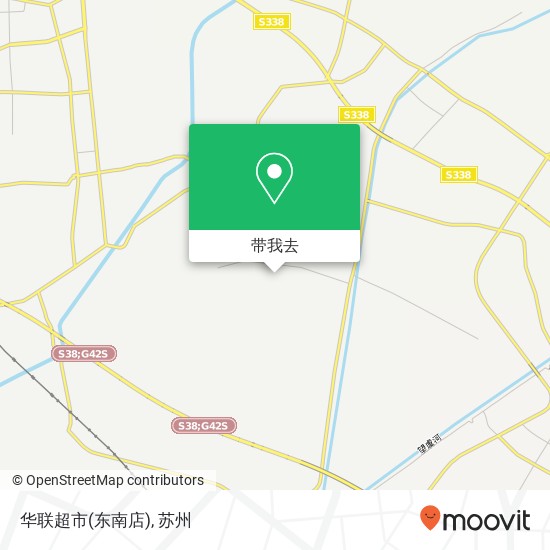 华联超市(东南店)地图