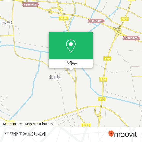 江阴北国汽车站地图