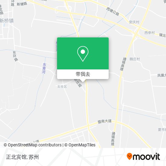 正北宾馆地图