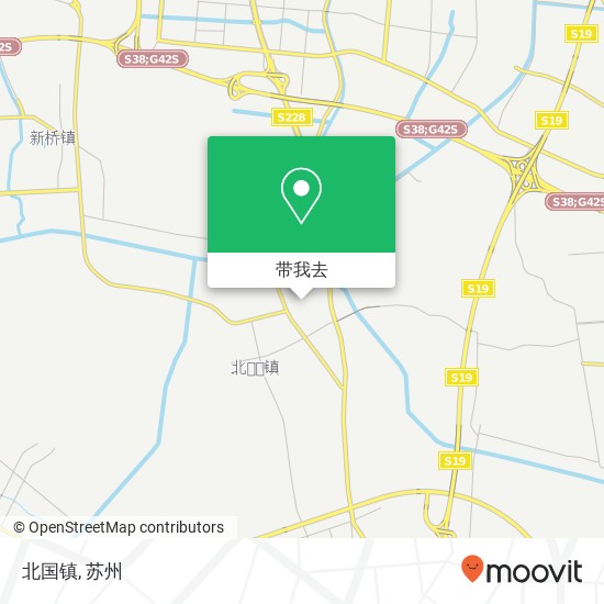 北国镇地图