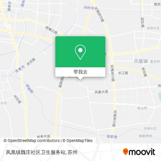 凤凰镇魏庄社区卫生服务站地图