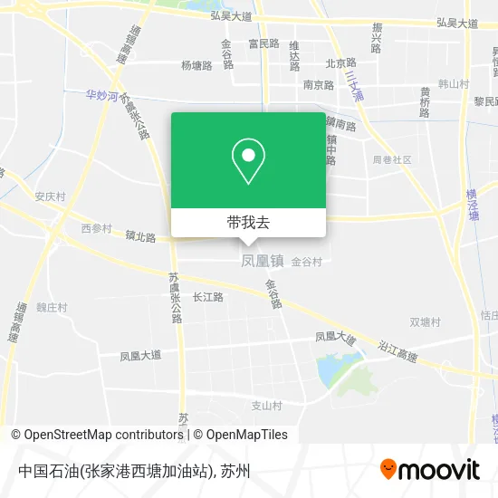 中国石油(张家港西塘加油站)地图