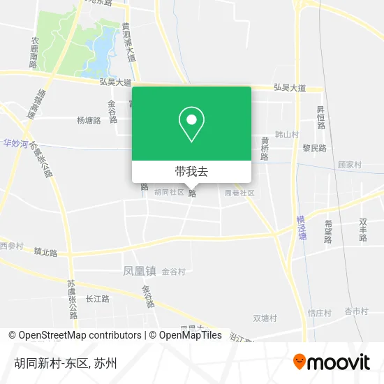胡同新村-东区地图