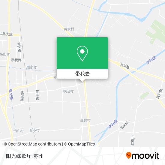 阳光练歌厅地图