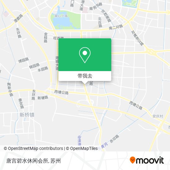 唐宫碧水休闲会所地图