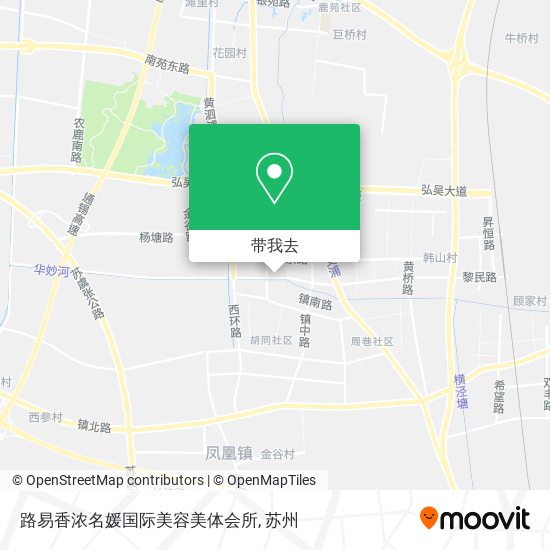 路易香浓名媛国际美容美体会所地图