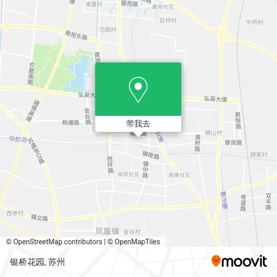 银桥花园地图