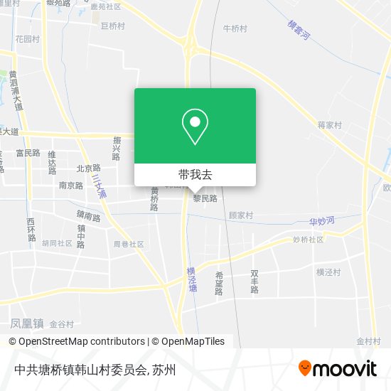 中共塘桥镇韩山村委员会地图