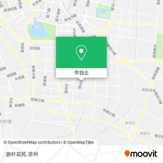 旗杆花苑地图